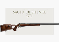 J.P. Sauer & Sohn SAUER 101 GTI SILENCE 8x57IS LL 42 cm inkl. Integralschalldämpfer