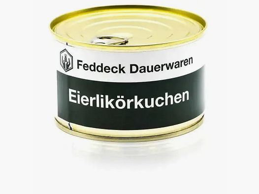 Feddeck Durable Goods Egg Liqueur Cake Can 155 g