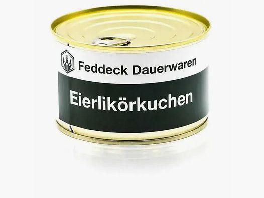 Feddeck Dauerwaren Feddeck Dauerwaren Eierlikörkuchen Dose 155 g