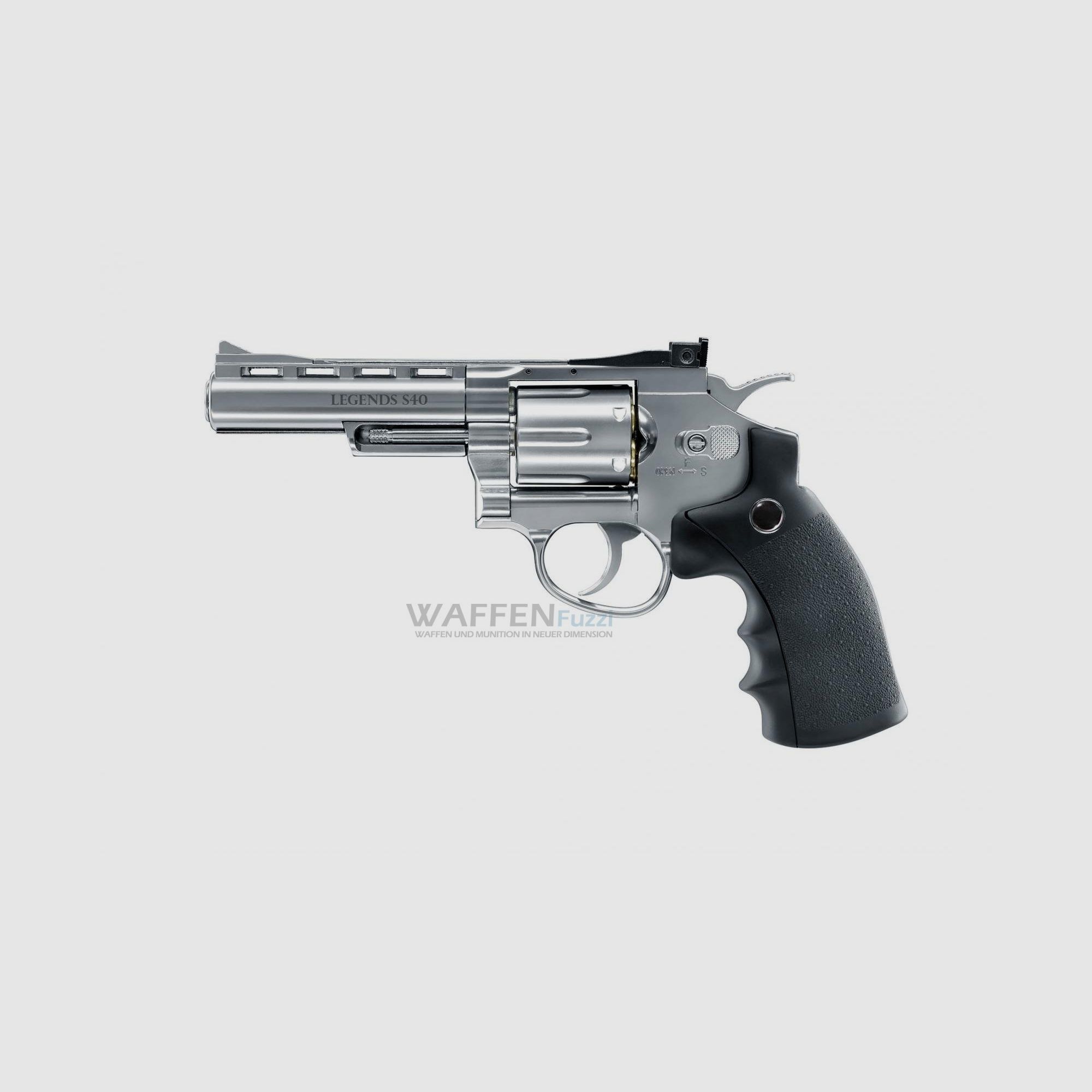Legends S40 4" CO2 revolver caliber 4.5 mm diabolo