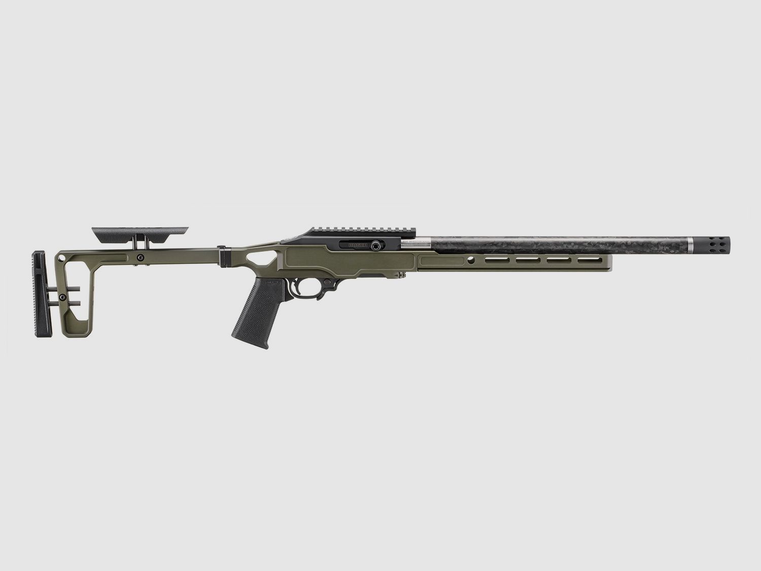 RUGER 10/22® CARBON FIBER .22 LR 16.1"/41CM OD GREEN