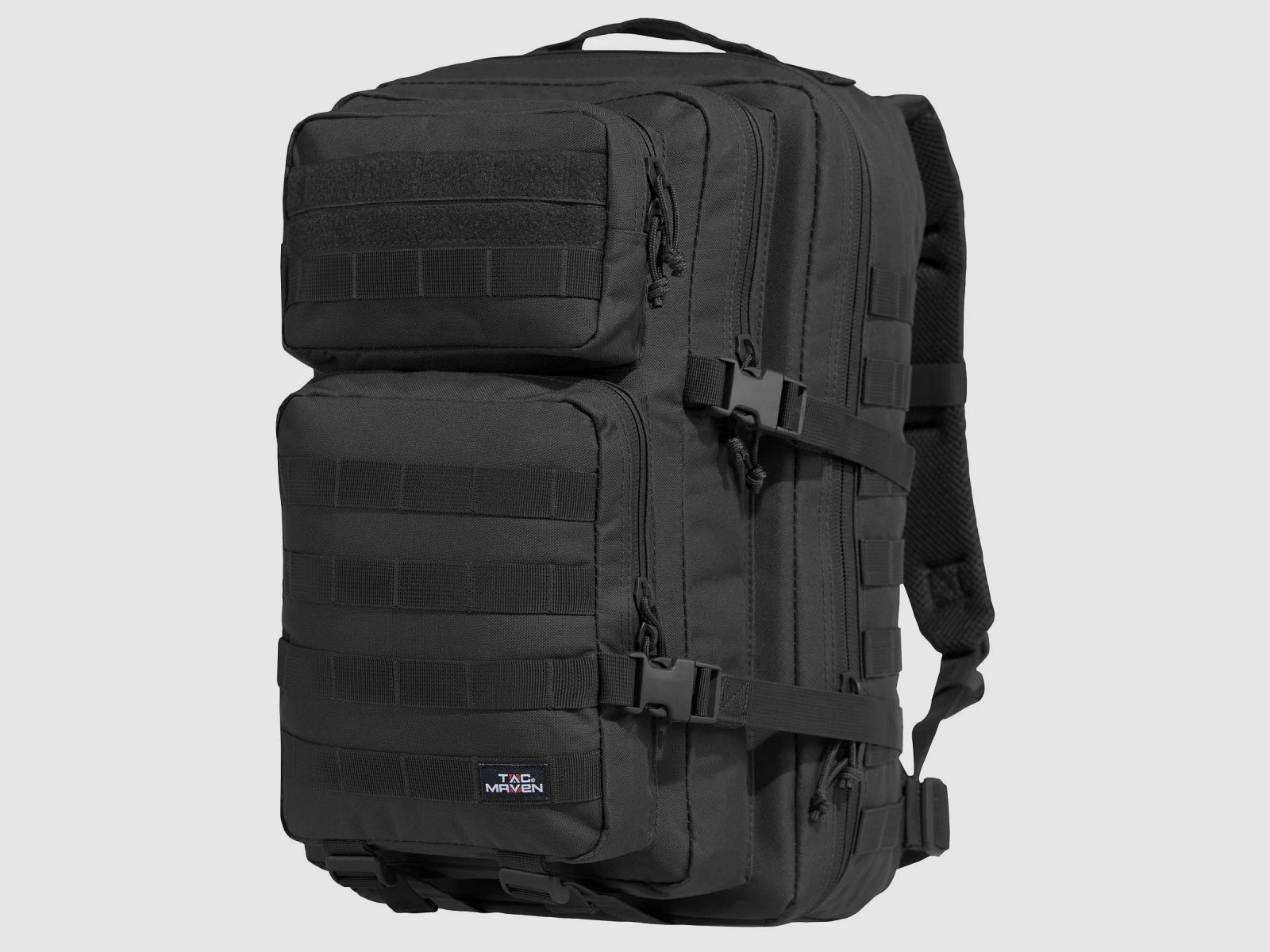 Assault Large Backpack (Black) Pentagon Tactical, immagine 9 di 9