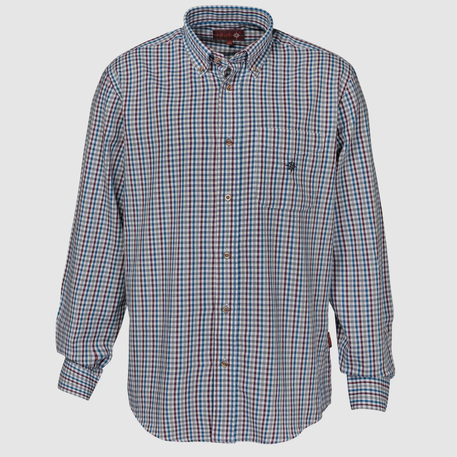 Idaho Hemd Country (Blauw Geruit)