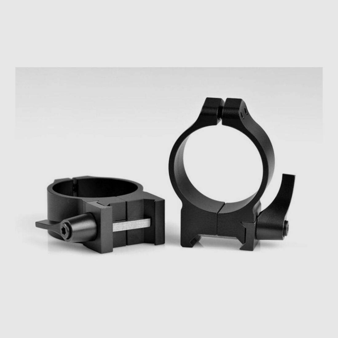 Warne QD Stahl Ringe - 34mm Weaver Medium 9,5 mm (221LM)