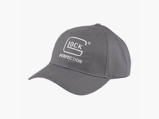 Cappellino Glock Perfection Grigio con Logo Bianco
