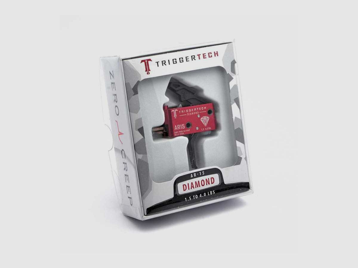 TriggerTech AR15 Diamond Flat Czarny, zdjęcie 3 z 3