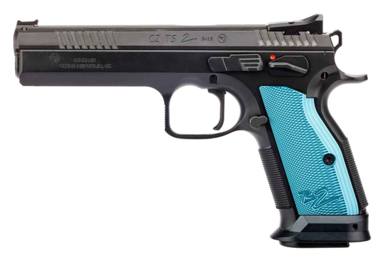 CZ – Pistole / TS 2 Blue Edition – Kansas City- / 9mm, Bild 2 von 3