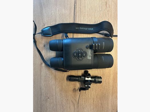 Jumelles numériques de jour et de nuit ATN BINOX 4K 4-16X - incluant un projecteur IR