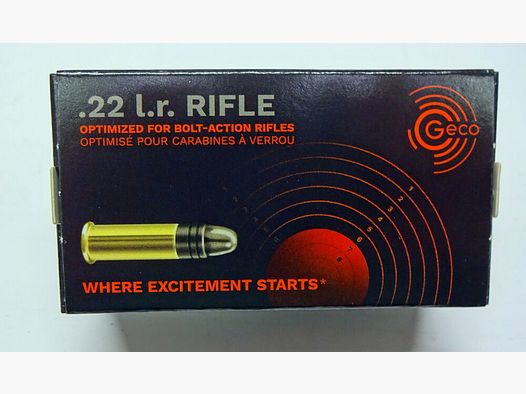 .22 lr  GECO	 RIFLE  22 lr