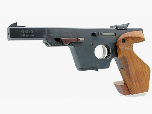 Walther armas deportivas y de autoridades Walther GSP pistola deportiva calibre 22 L.R. usada (año 77)