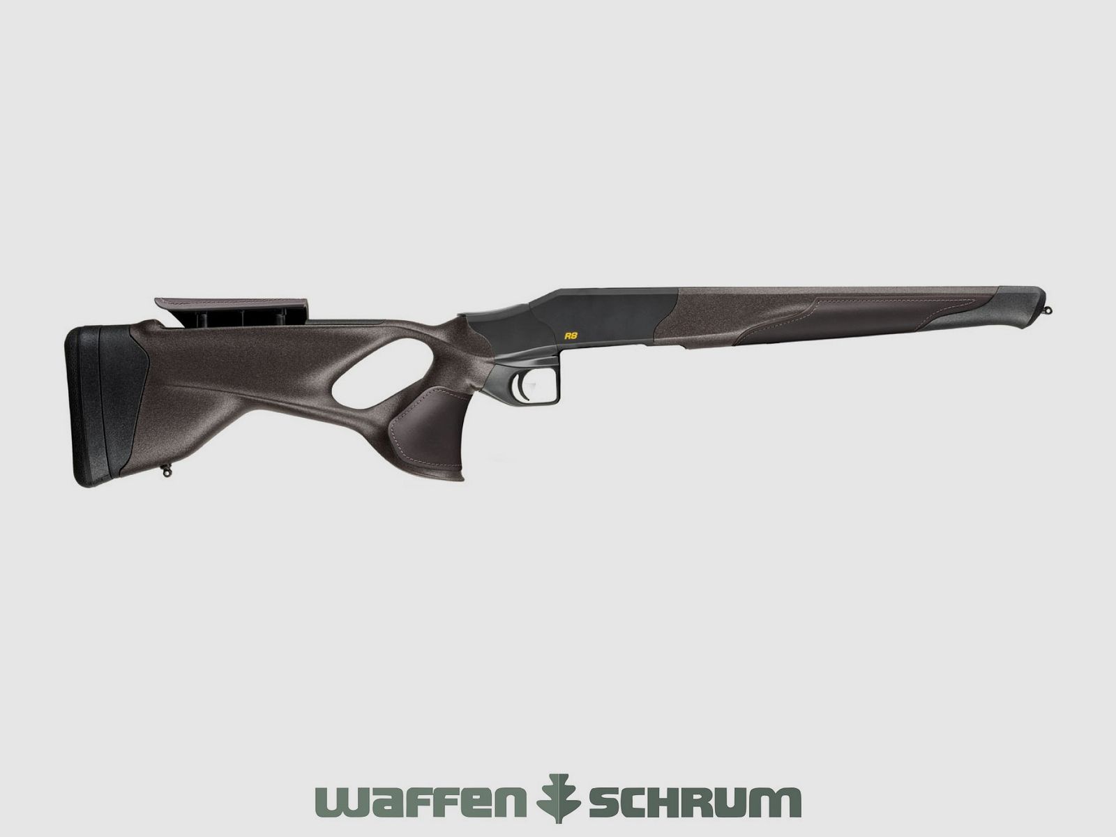 Blaser Sistema R8 Ultimate X Cuero Negro-Marrón Sin Cargador Cuero Verdadero Cocoa / VSR / VSK