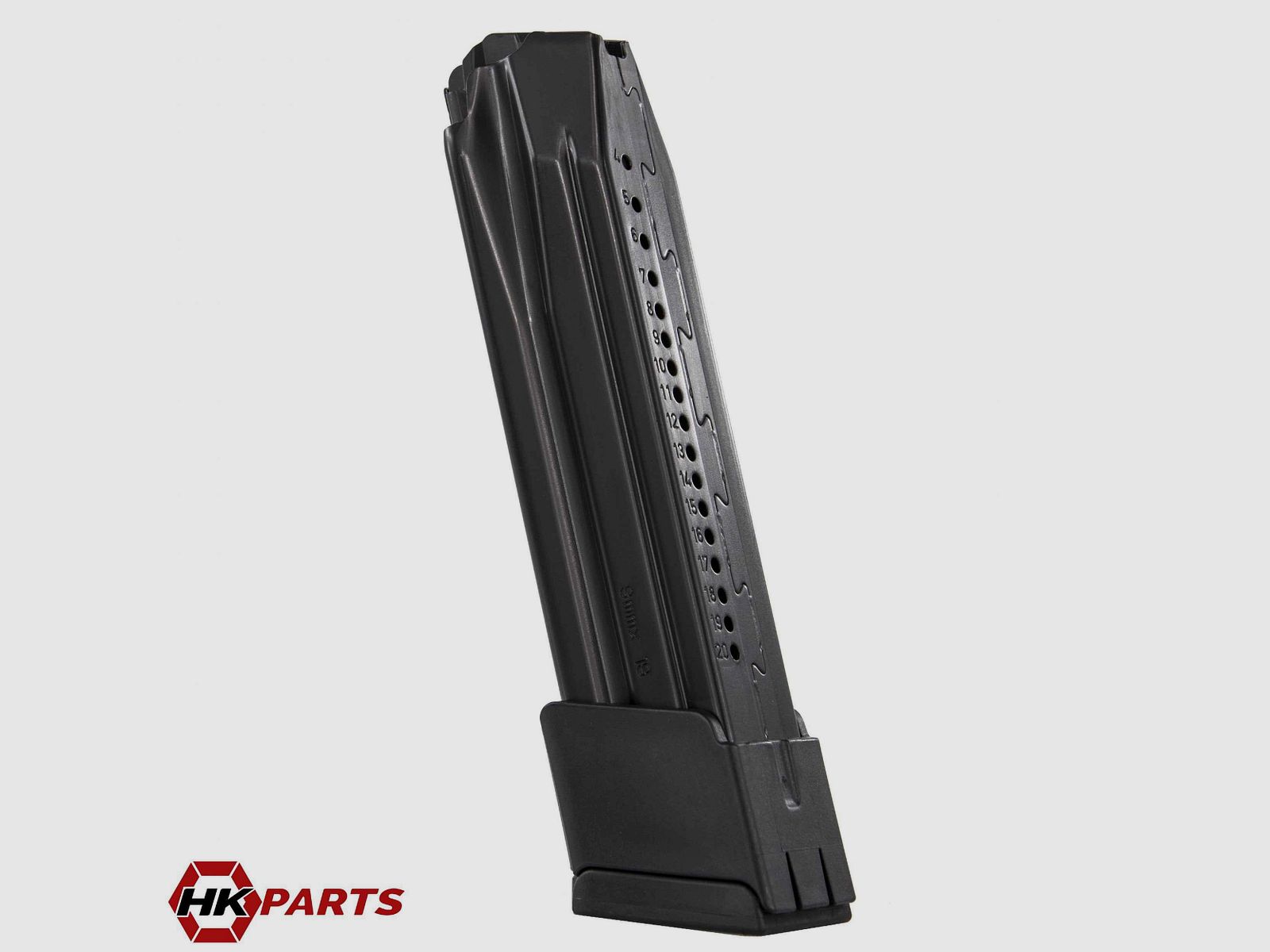 MAGAZINE EN MÉTAL HK POUR P30 ET SFP9 CAL. 9×21 20rd – 239330 –, image 3 sur 3
