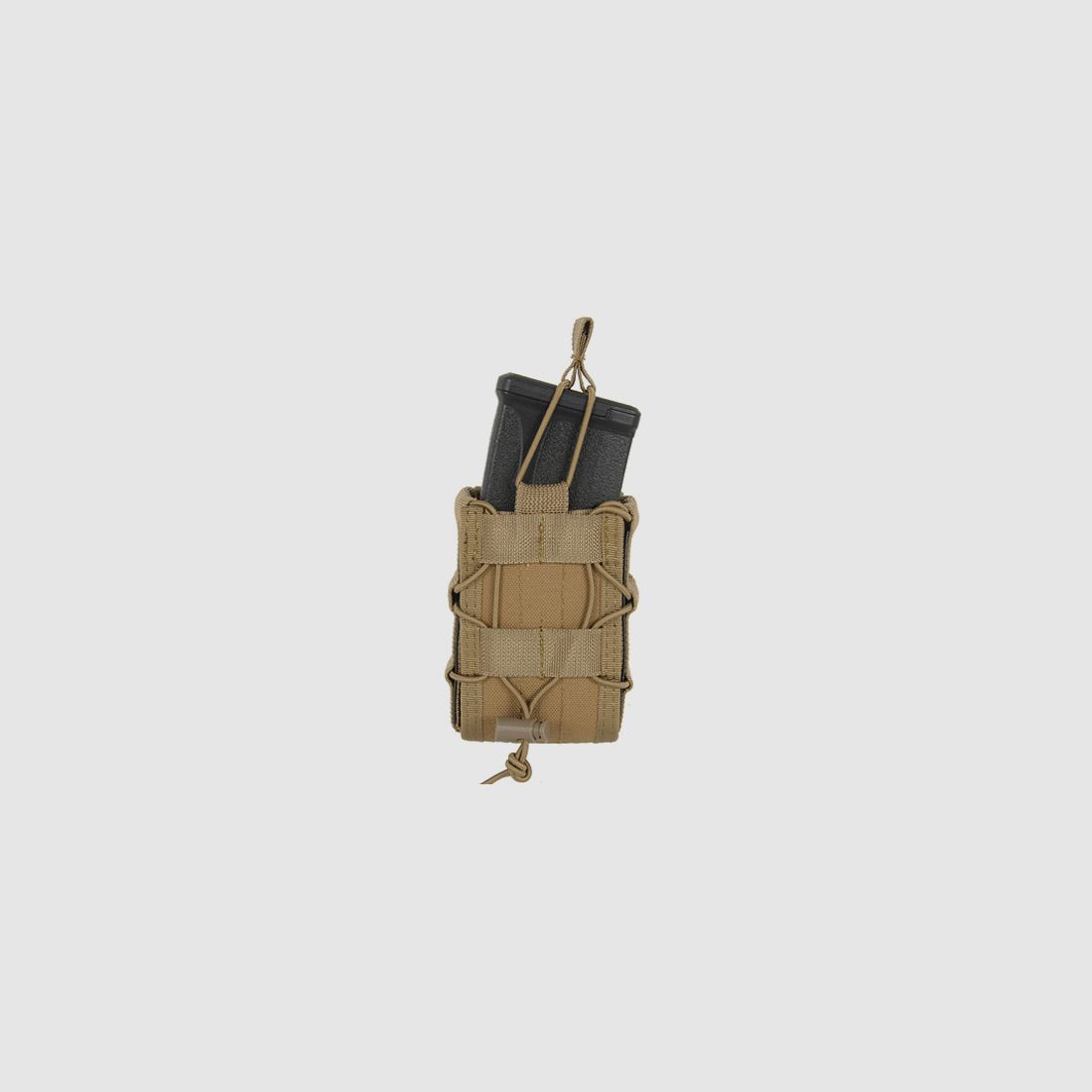 MOLLE Double Rifle Mag Speed Pouch - Coyote