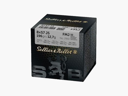 8x57 Munitie van Sellier & Bellot