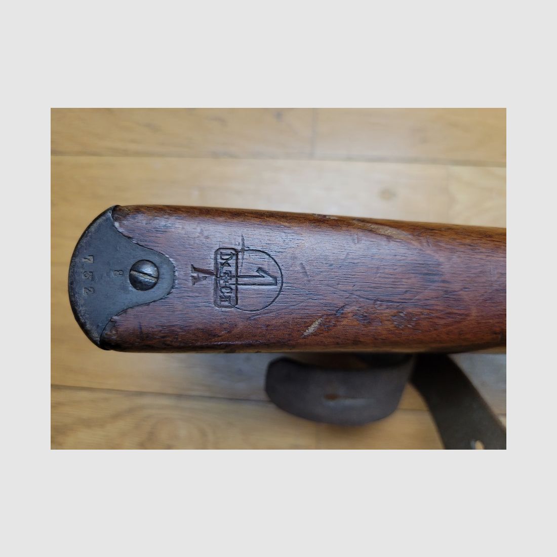 Exzellentes Fusil Rubin-Schmidt mod. 1889 – 7,5×55 – erstes Schweizer Geradezuggewehr – neuer Lauf – einheitliche Seriennummer – einwandfreie Mechanik – 12 Schuss – privatisiert 1925 – exzellenter Zustand, Bild 16 von 30