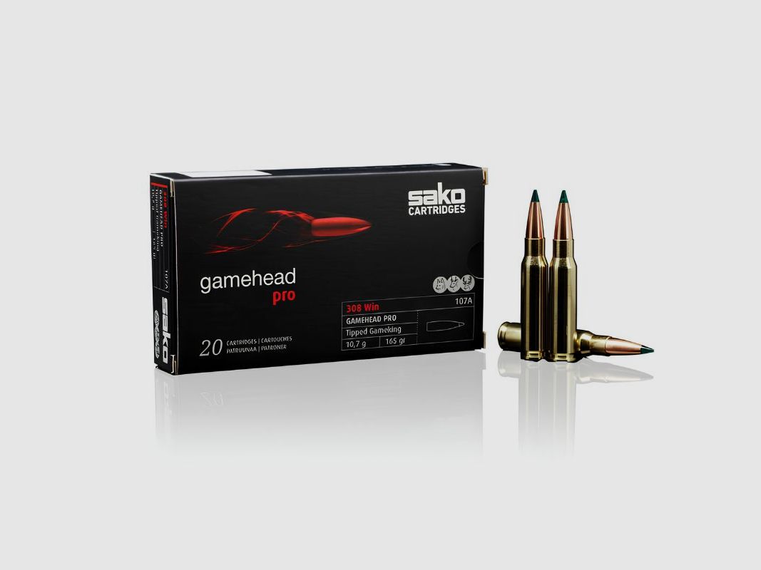 Sako Gamehead Pro Cal. 6.5×55 SE 130 grains