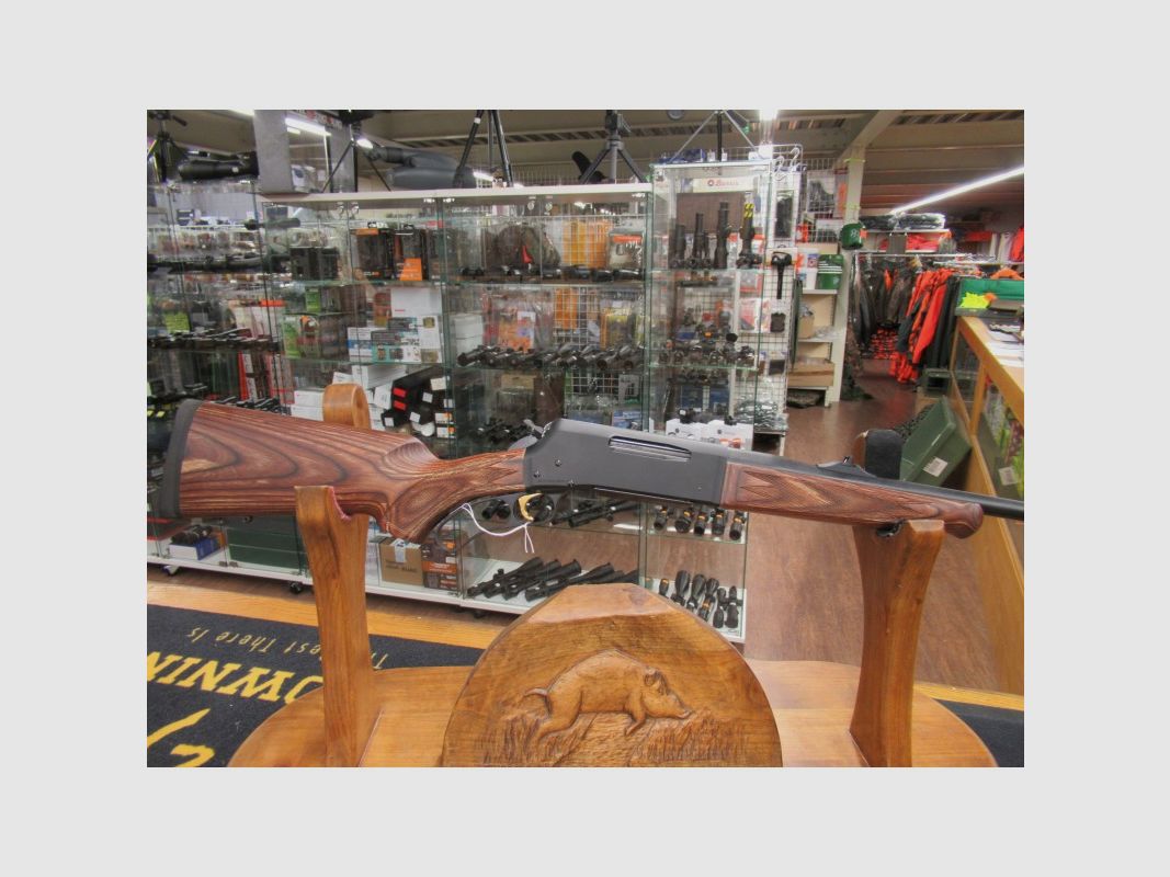 BROWNING BLR LIGHTWEIGHT HUNTER LAMINATO MARRONE FILETTATO, immagine 1 di 5