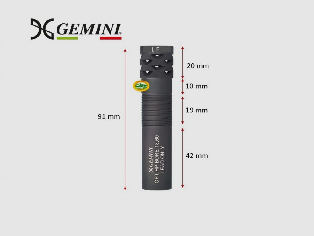 GEMINI Beretta Choke Optima HP Ported - LF