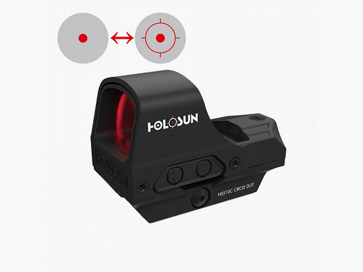 VISOR REFLEX REDDOT HOLOSUN - HS510C