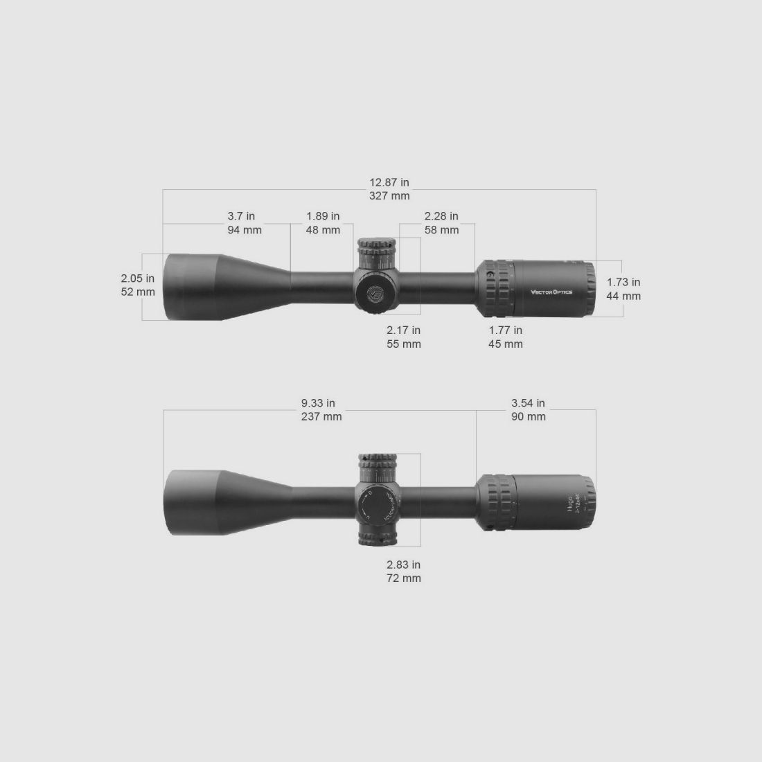 VECTOR OPTICS HUGO 6-24X50 GT SFP, Bild 9 von 10
