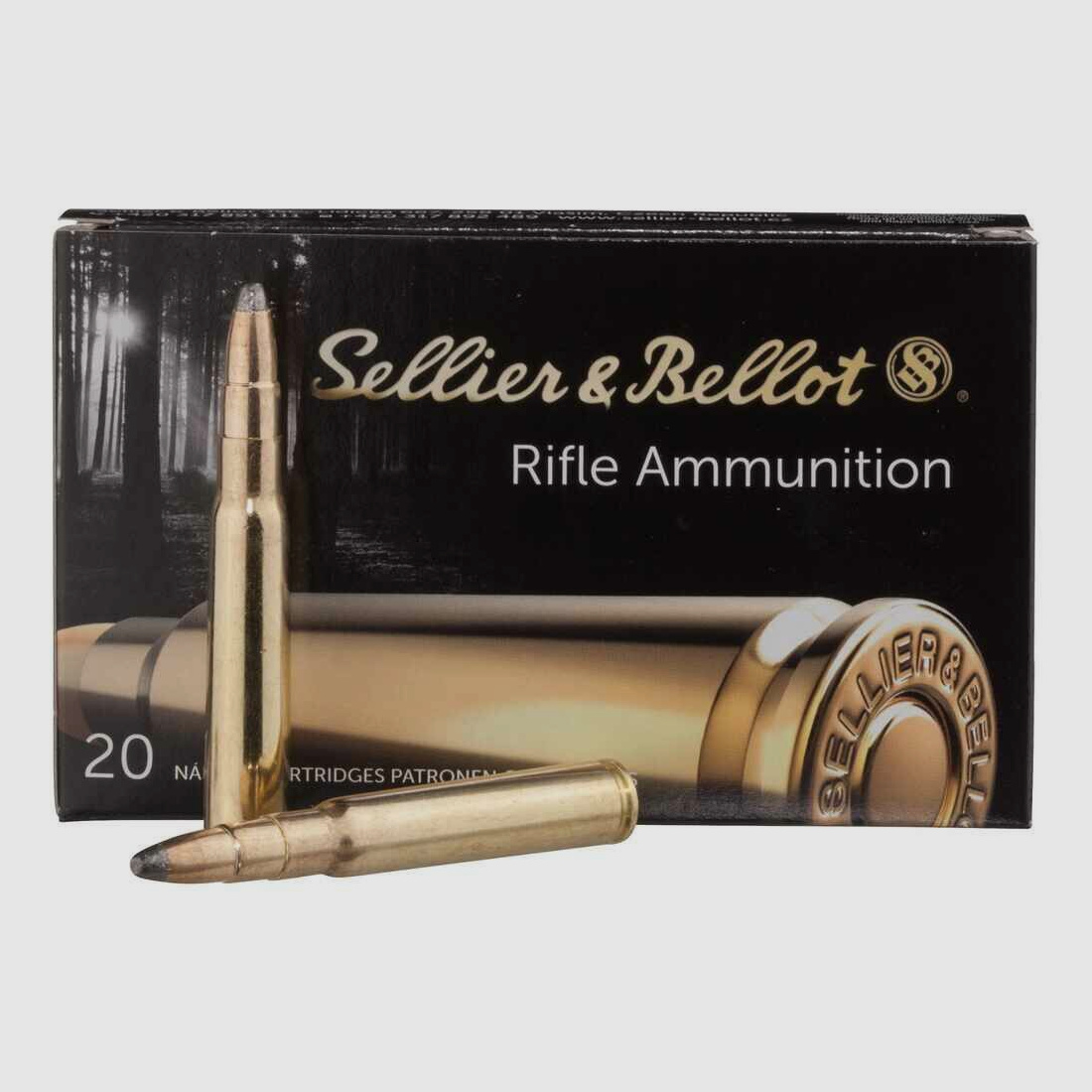 Sellier & Bellot 8X57 IS S&B SPCE 196grs - 20Stk