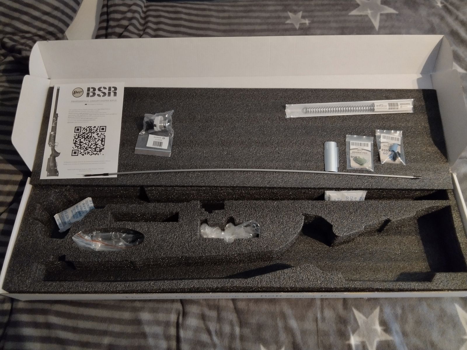 Begadi BSR sniperrifle, 6mm Softair 