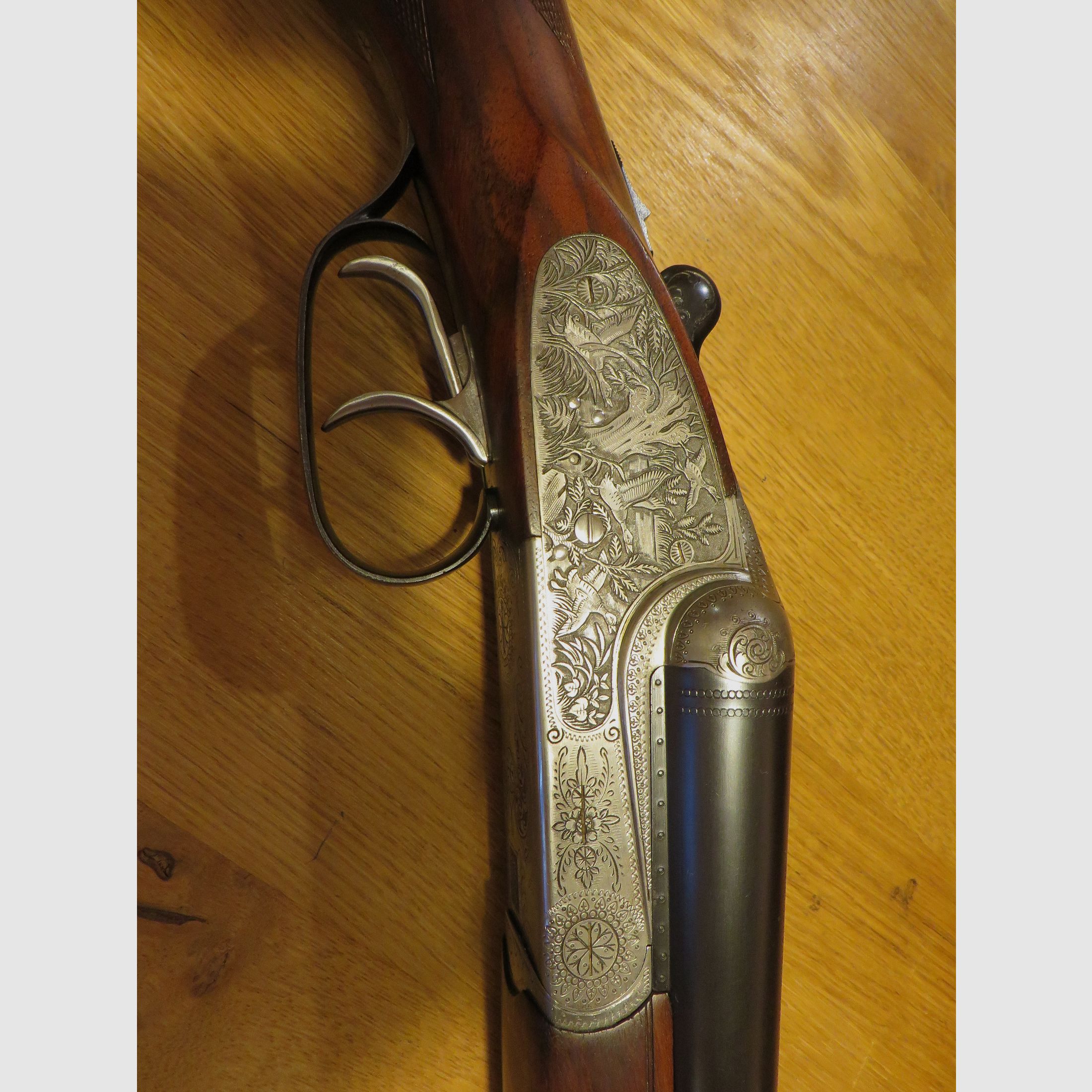 Escopeta doble Merkel 12/70