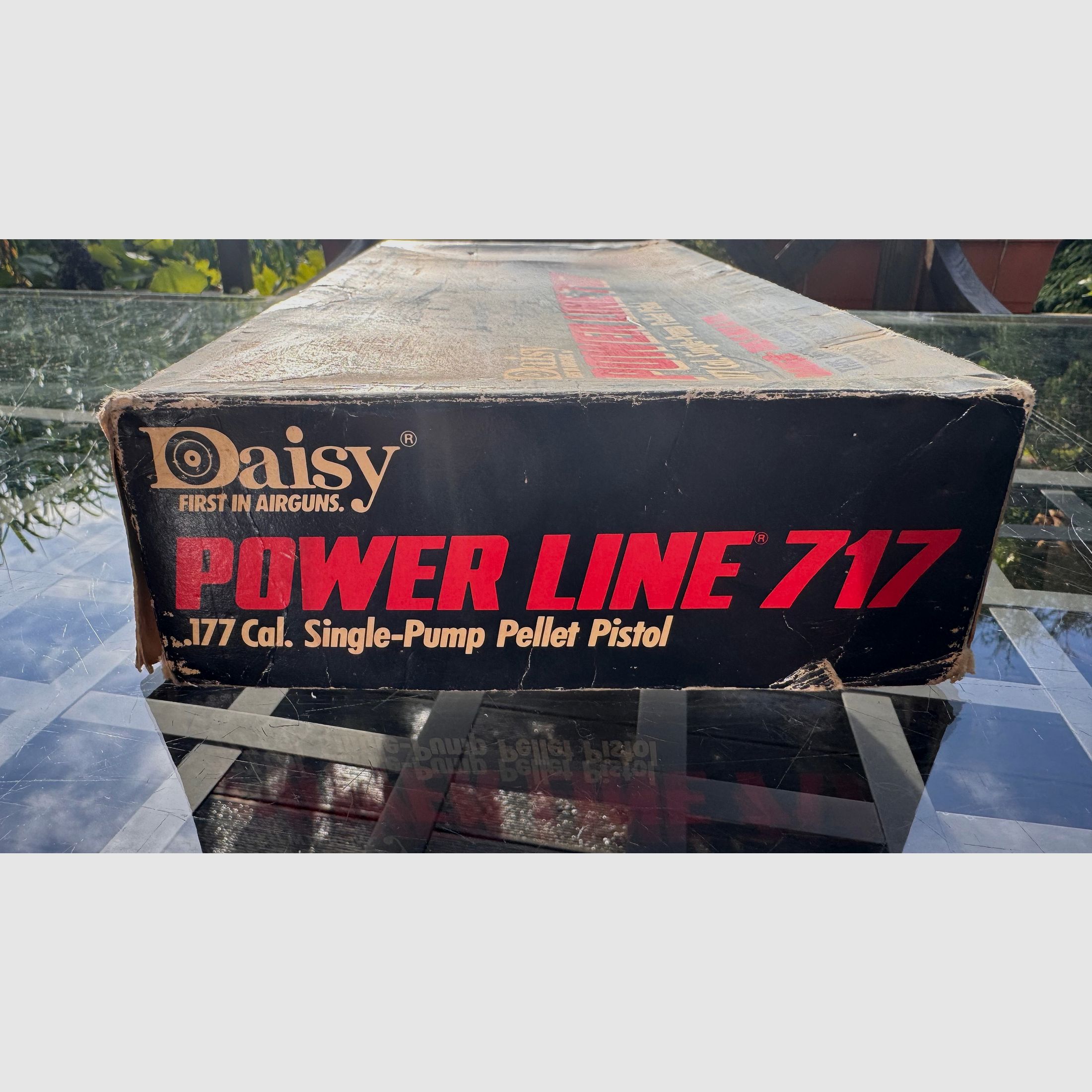 Daisy Powerline 717 Match-Druckluftpistole – Wie NEU in OVP mit Kaufbeleg!