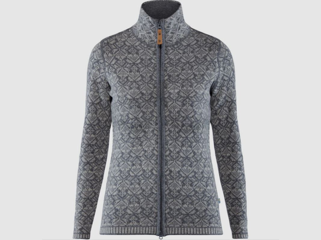 Fjällräven Snow Cardigan Women Grey, image 1 of 2