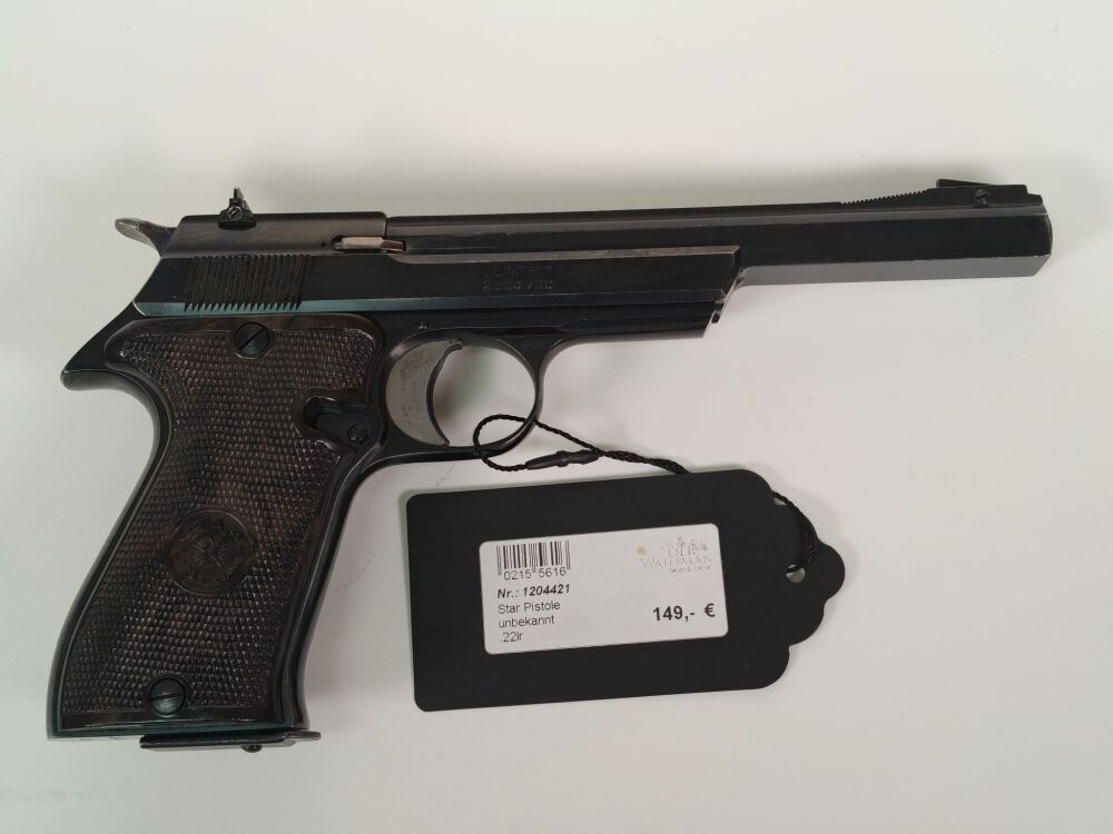 Pistolet Star .22 lr avec canon de 15 cm -