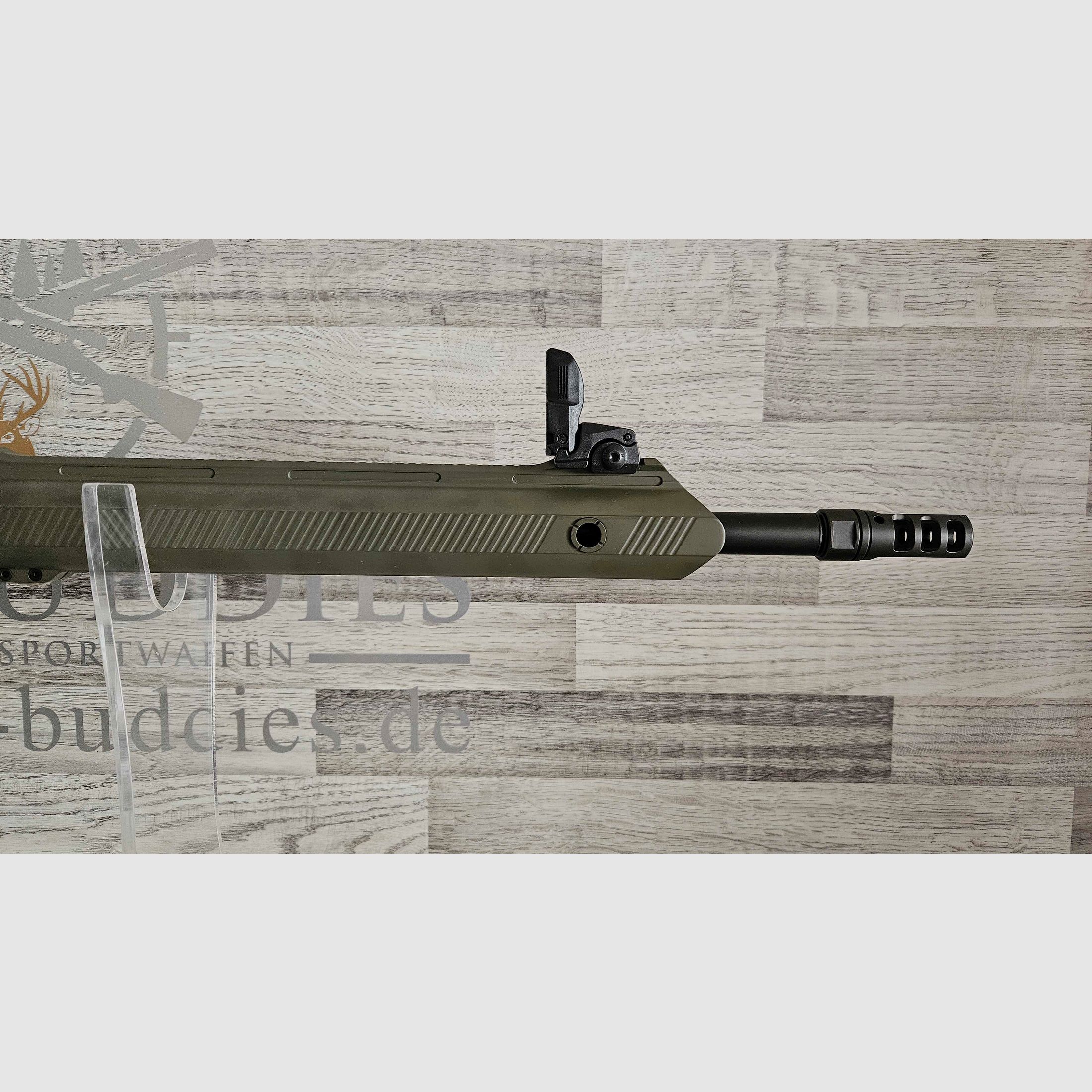 Schmeisser AR15 M4FL Sport Oliv 14,5" Kal. .223Rem. - verzendkosten vrij ! - Nieuwe goederen van de vakhandel