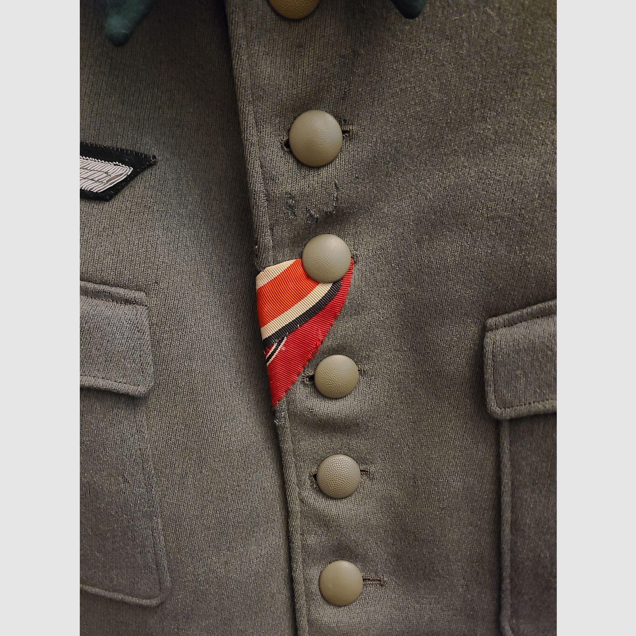 Uniforme Wehrmacht chaqueta 100% original hallazgo de desván