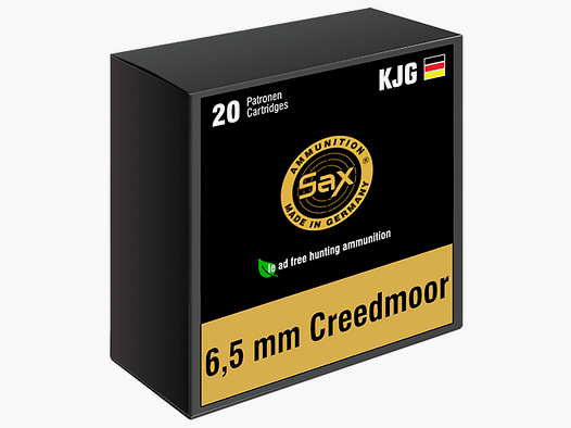 Sax Büchsenpatronen KJG-SR 6,5 Creedmoor