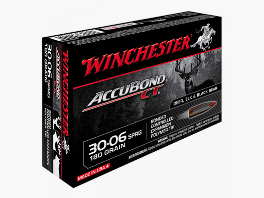 Winchester Accubond CT .30-06 Sprg. 180GR Bonded Controlled Expansion Polymer Tip 20 nabojów
