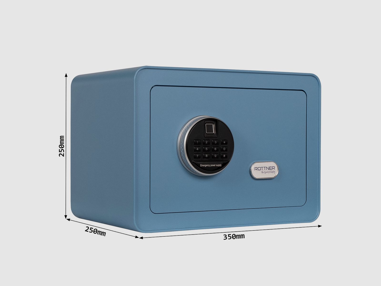 ROTTNER Safe Vintage Blue, Bild 3 von 4