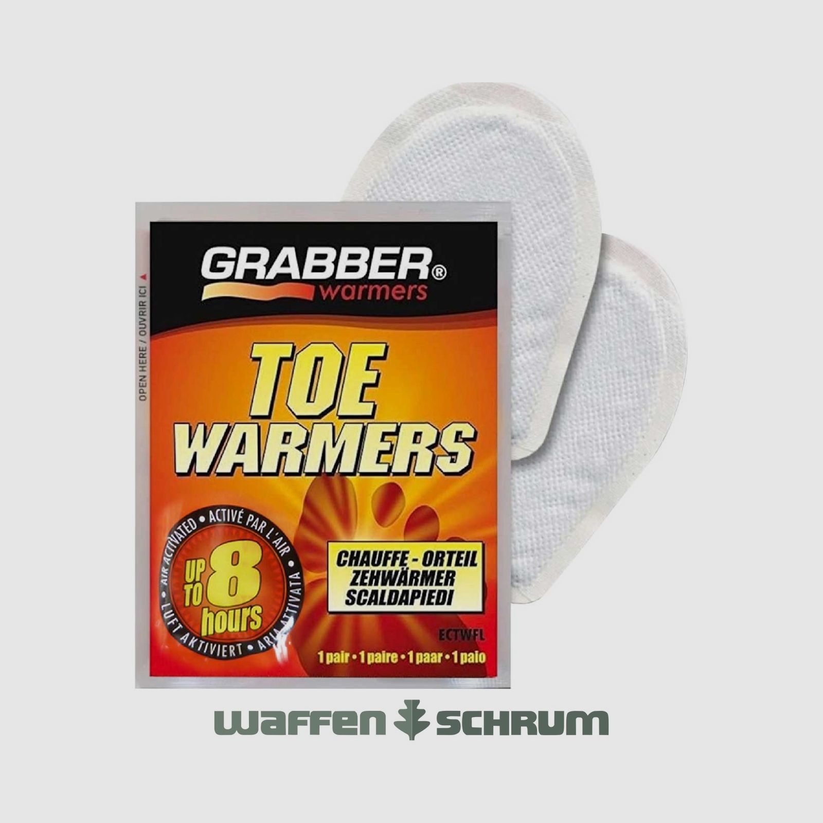 Grabber Zehenwärmer 1 Paar