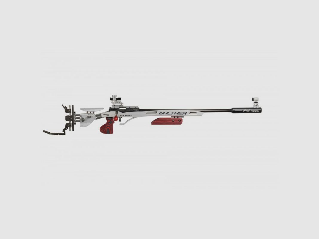 Carabina Walther KK 500 Expert Ultra Light per destrimani con grilletto meccanico