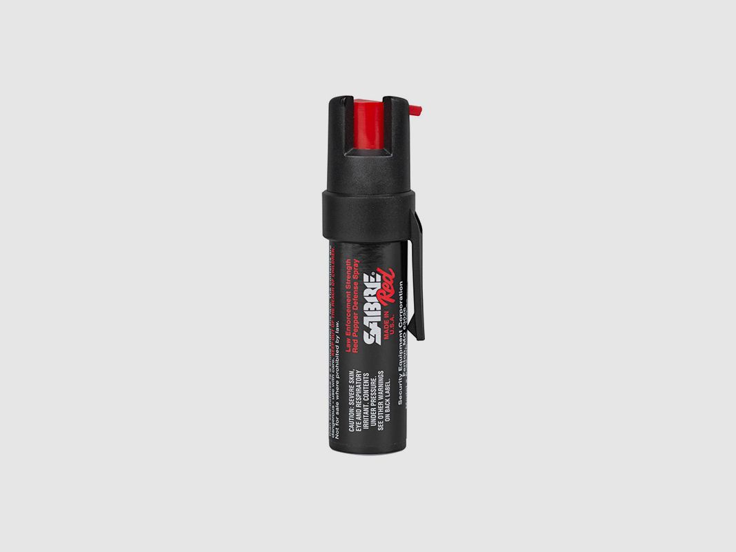 Bombe lacrymogène Gel Poivre SBP 22.5ML avec Clip Sabre Red, image 1 sur 5