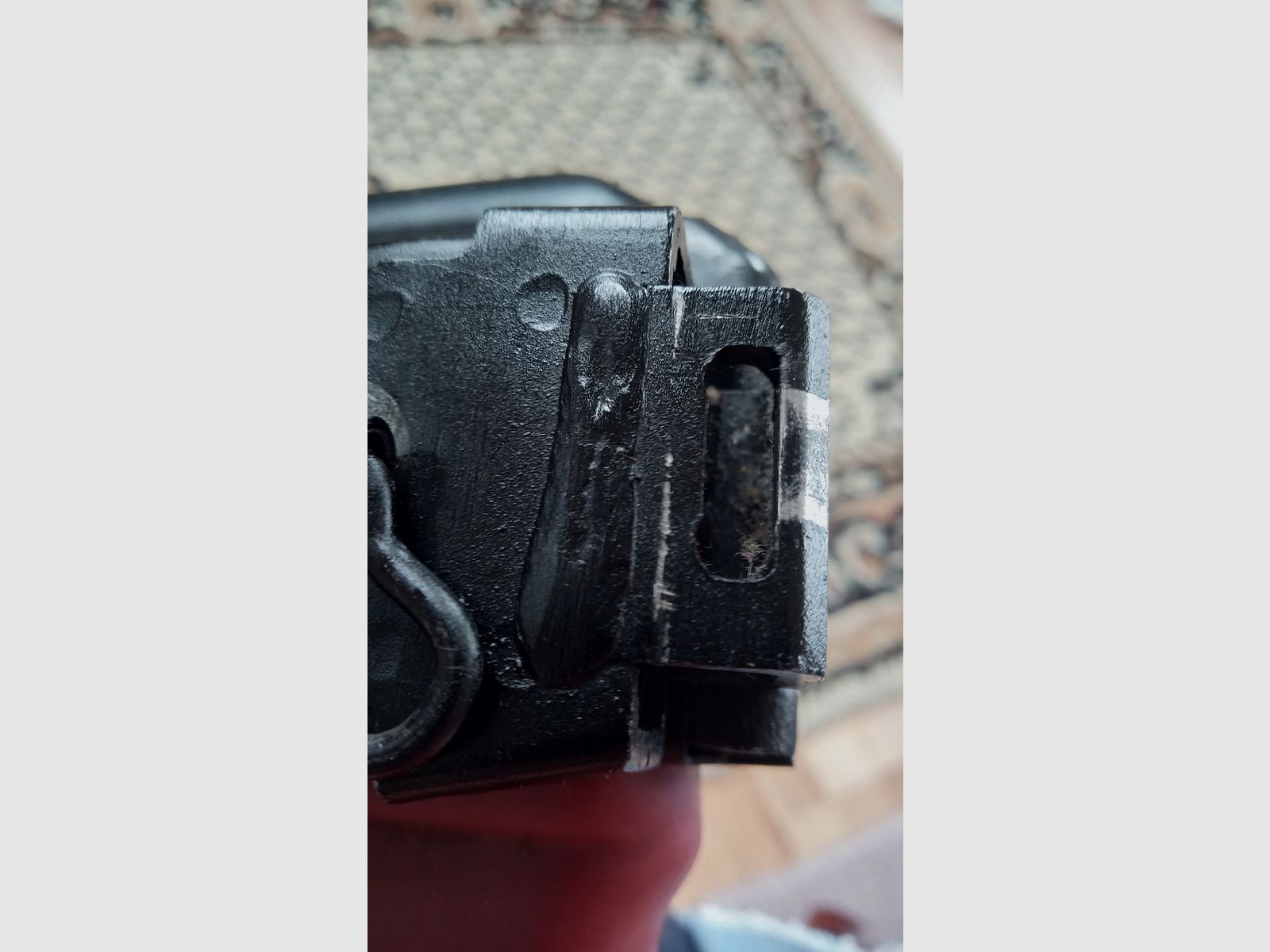 Absolument de haute qualité et proprement fabriqué russe 5,5 mm Saiga / Izhmash Squelette Crosse pliante pour AKS-74 / AK Crosse pliante 5.5 Triangle Side Folder