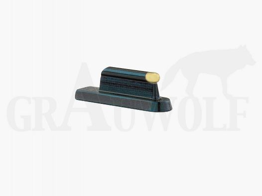 Recknagel punto de perla con prisma longitudinal e inserto de soldadura de plata BH 10 mm