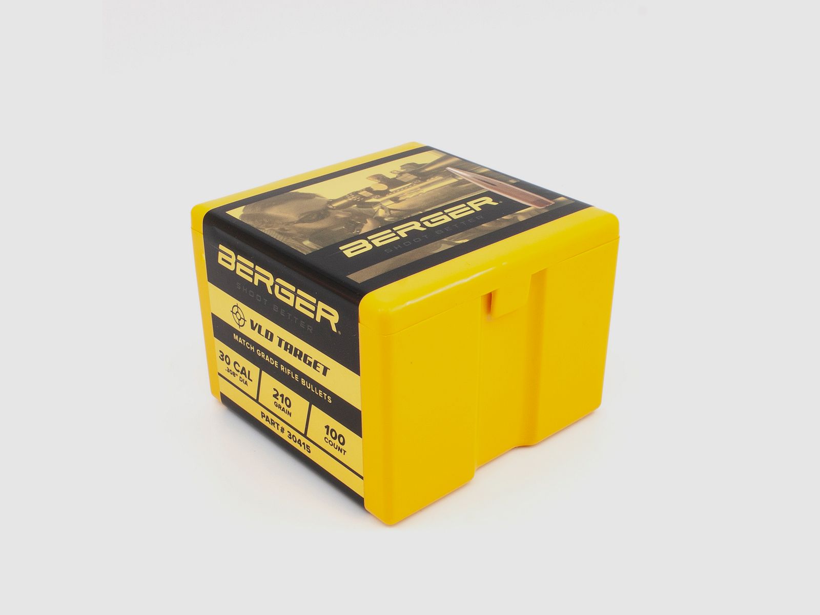 Proiettile Berger .30 VLD Target 210GR 100 Pezzi