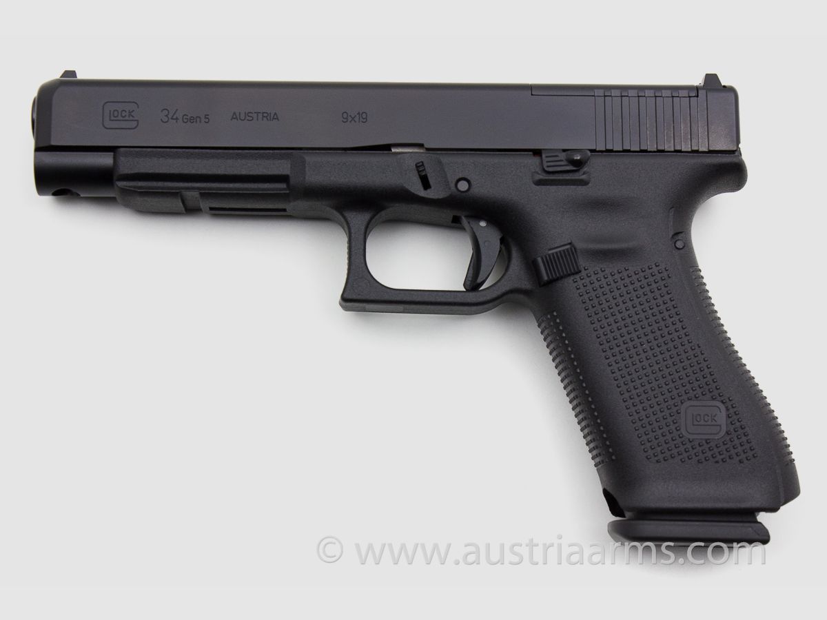 Glock 34 Gen 5 MOS, Neuwaffe, 9×19 mm Luger, Bild 1 von 2