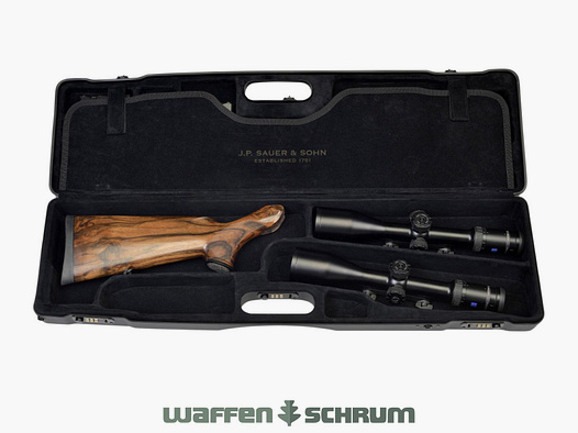 Sauer ABS Compact Case II para Sauer 404 / 303 83x24x13cm Para un arma - dos miras