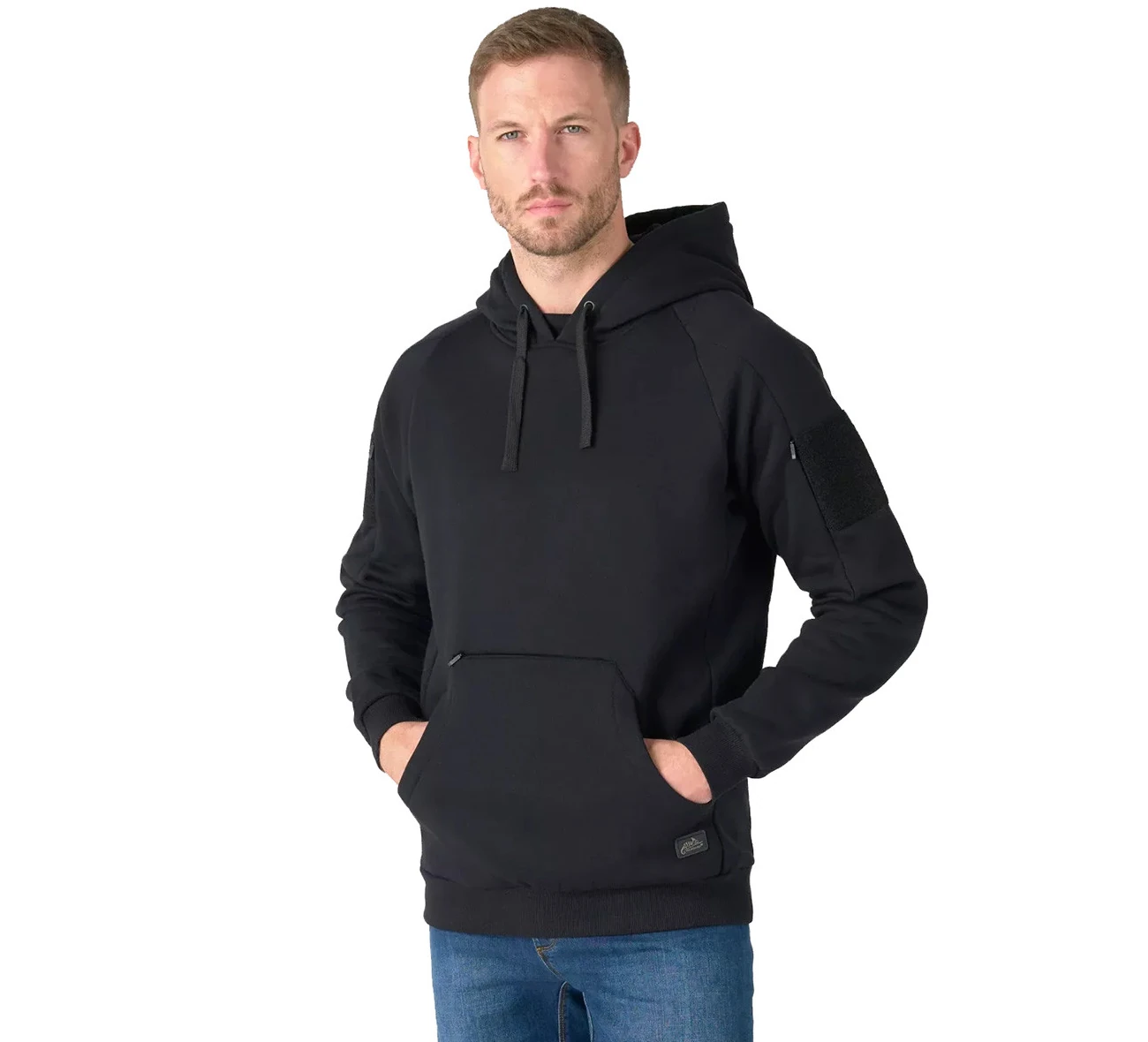 Helikon Urban Tactical Hoodie Lite (Kangaroo) – Negro (BL-ULK-CB-01), imagen 2 de 11