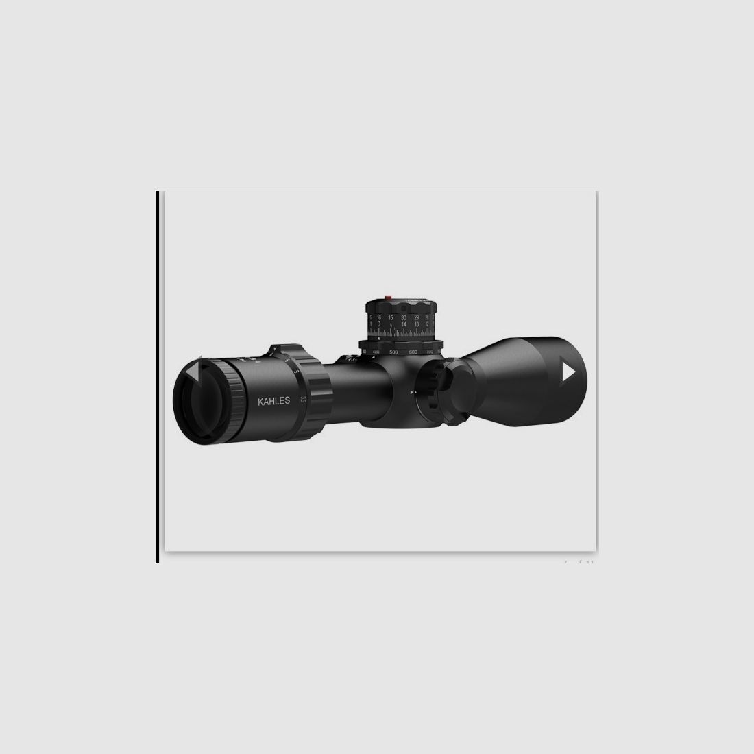 KAHLES K318I 3,5-18X50 TELESCOPIO Reticolo Tremor3
