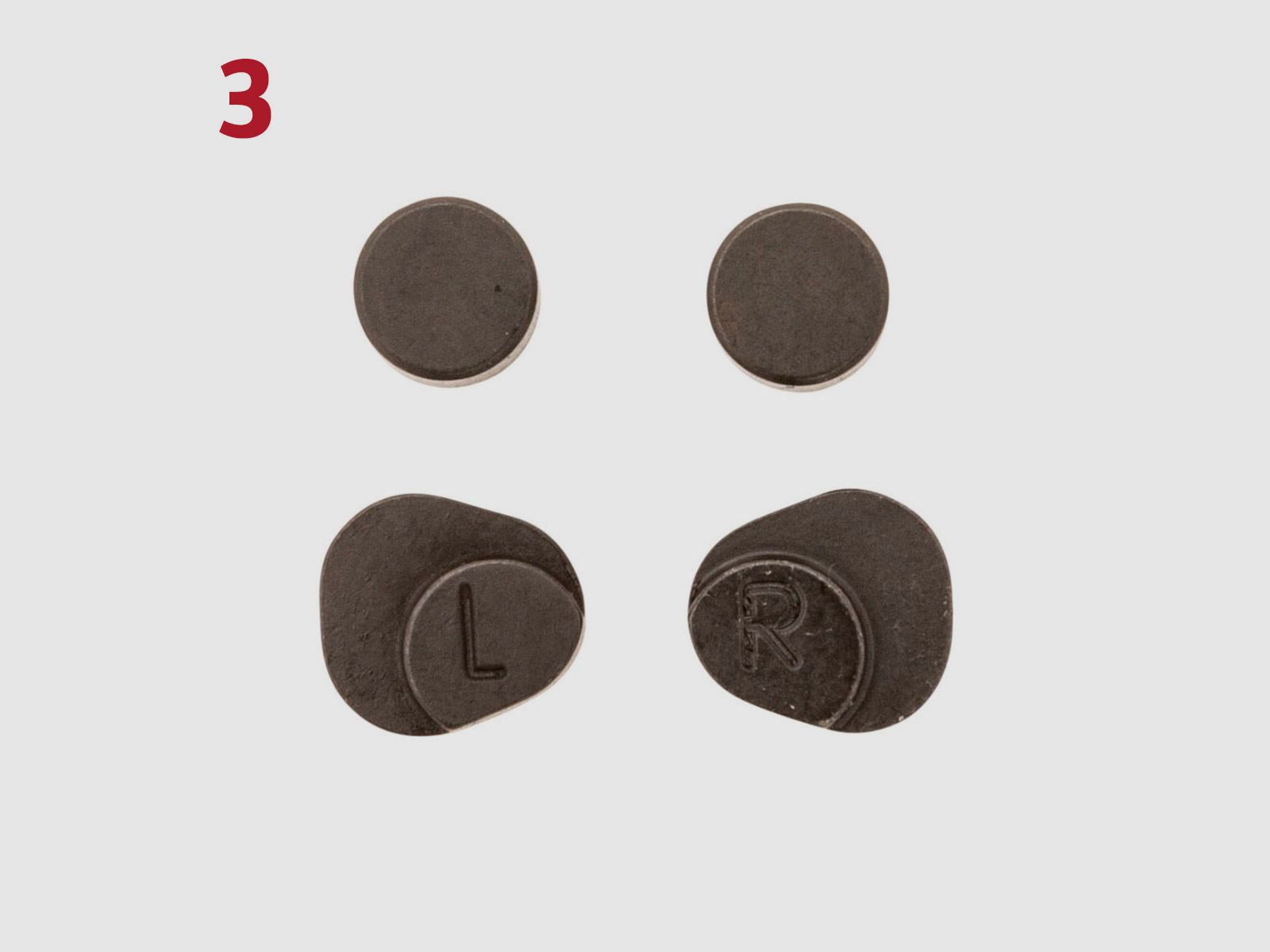 Pin Set Optic Mounting HS Echelon, immagine 4 di 5