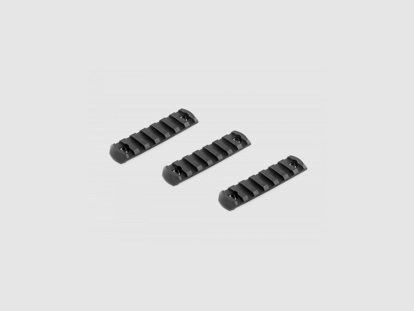 Kit mit 3 QRS M-LOK Schienen 7 Slots - VFC