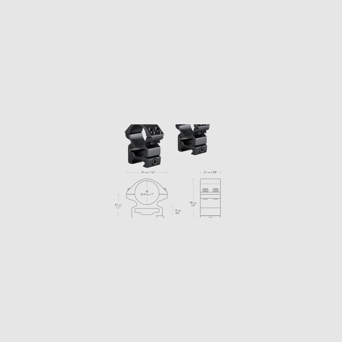 Hawke Sport Match Zielfernrohrmontage, Bild 18 von 30
