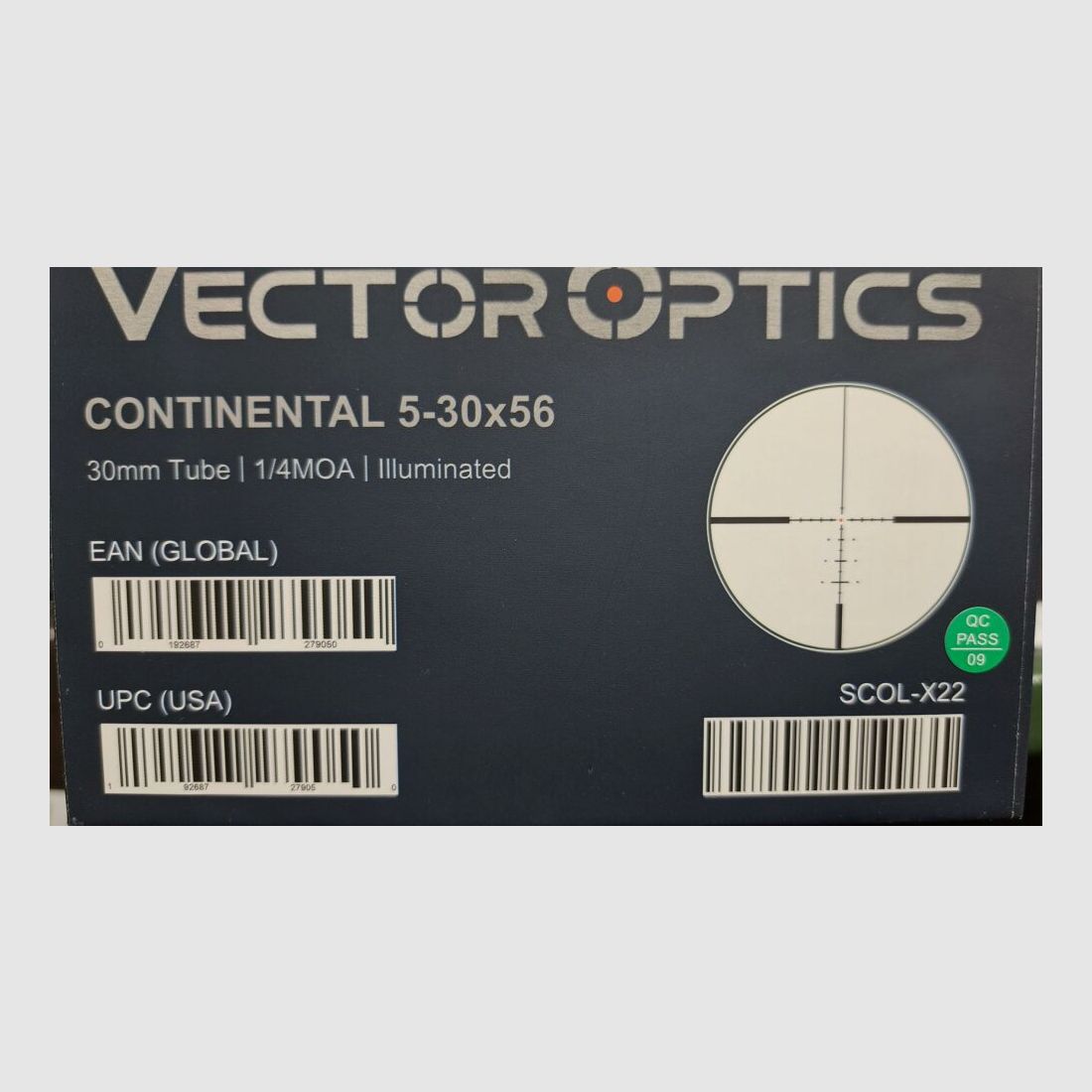 KRICO hunting match LEFT including VECTOROPTICS Continental 5-30x56, including 350 rounds of RWS hunting match ammunition