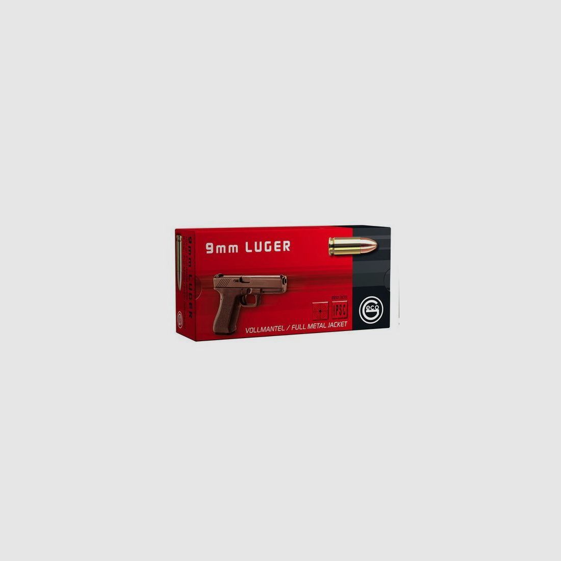 Geco 9mm Para FMJ 124grs/8.0g